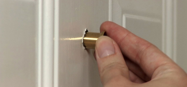 peephole door repair in Big Bear City